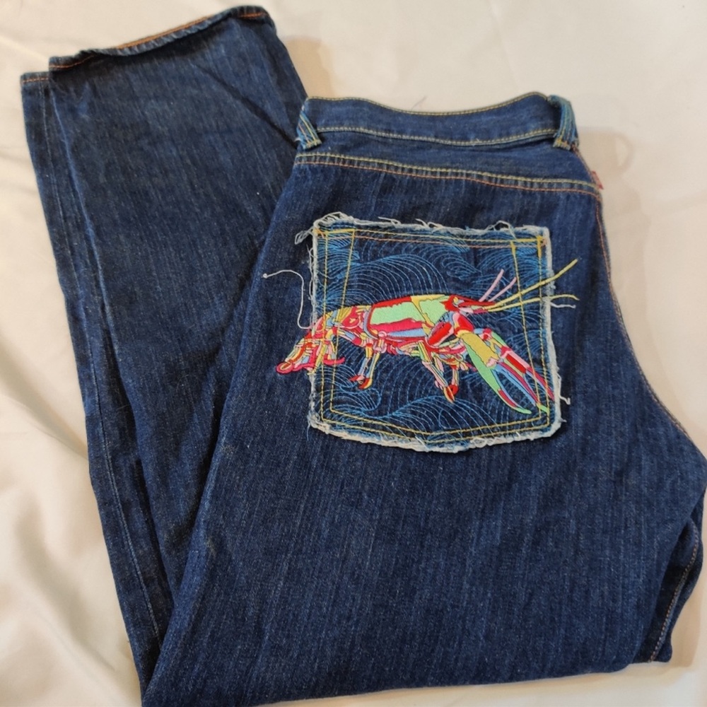 RMC Vintage Men's Blue Jeans 38x32
